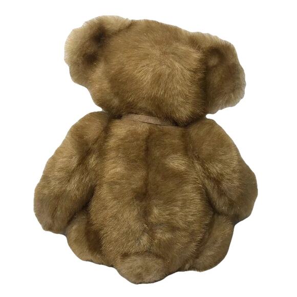 NEW First & Main Minky Faux Brown Mink Stuffed Teddy Bear Plush Corduroy Paws - Picture 9 of 11